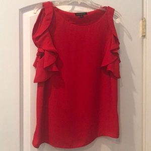 Banana republic red top size M
